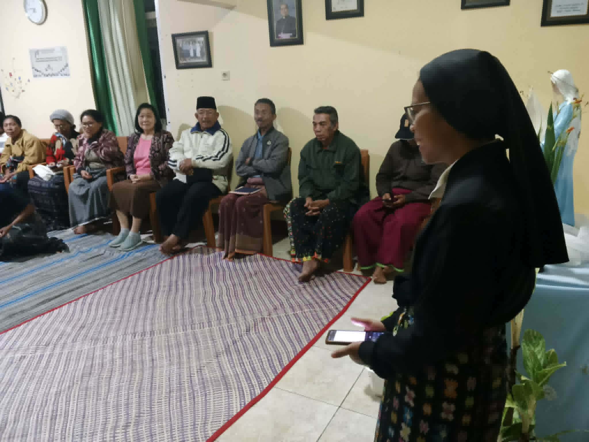 A SIMPLE 181st BIRTHDAY CELEBRATION for Mother Candida in Ruteng, Indonesia