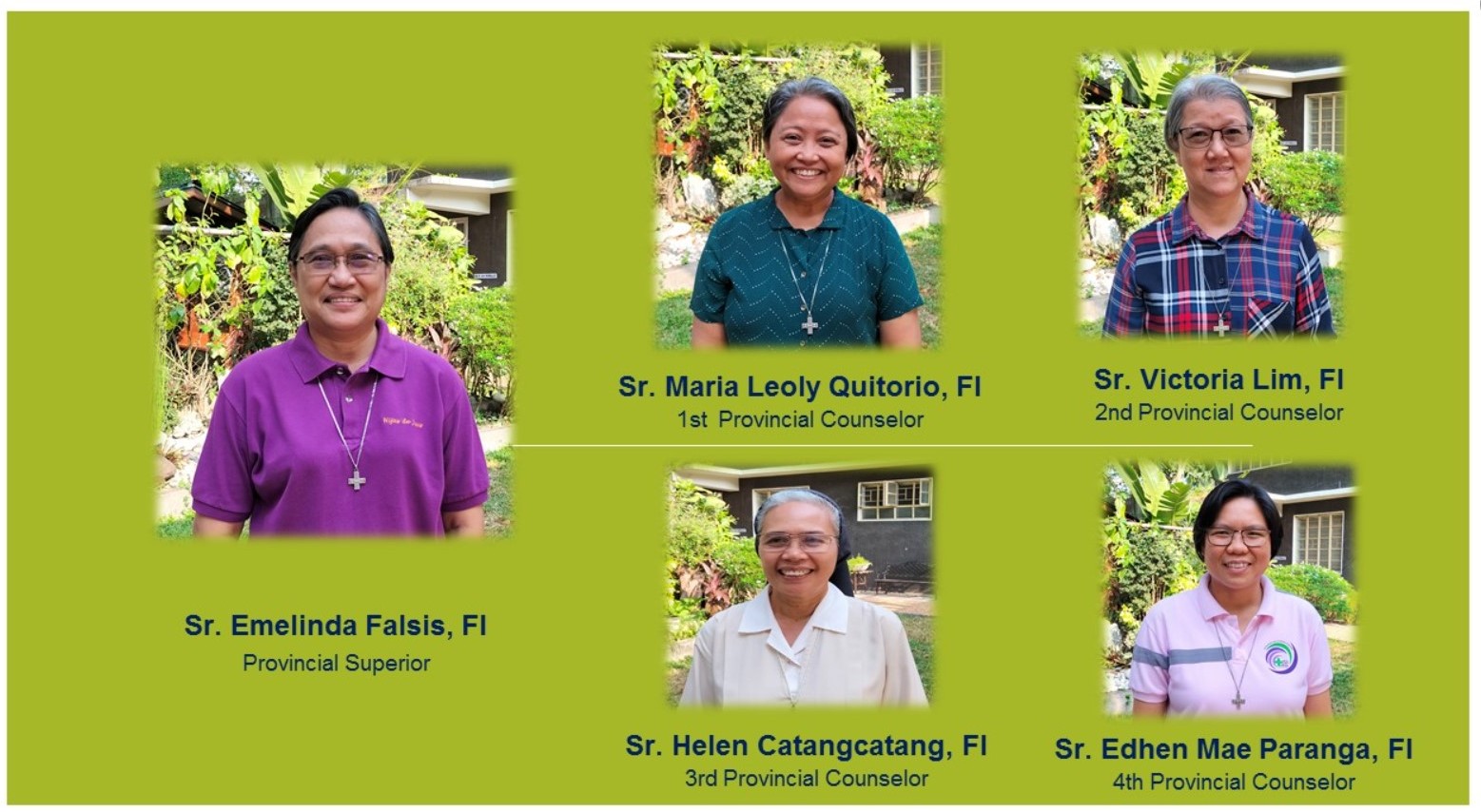 THE NEW PROVINCIAL GOVERNMENT OF THE HIJAS DE JESÚS INDICO-PACIFIC