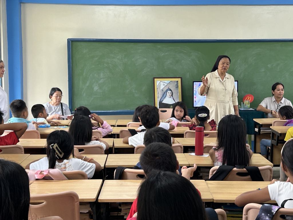 Mother Foundress’ Feast Day: Outreach at Ulaliman Elementary School: A Day of Faith and Sharing