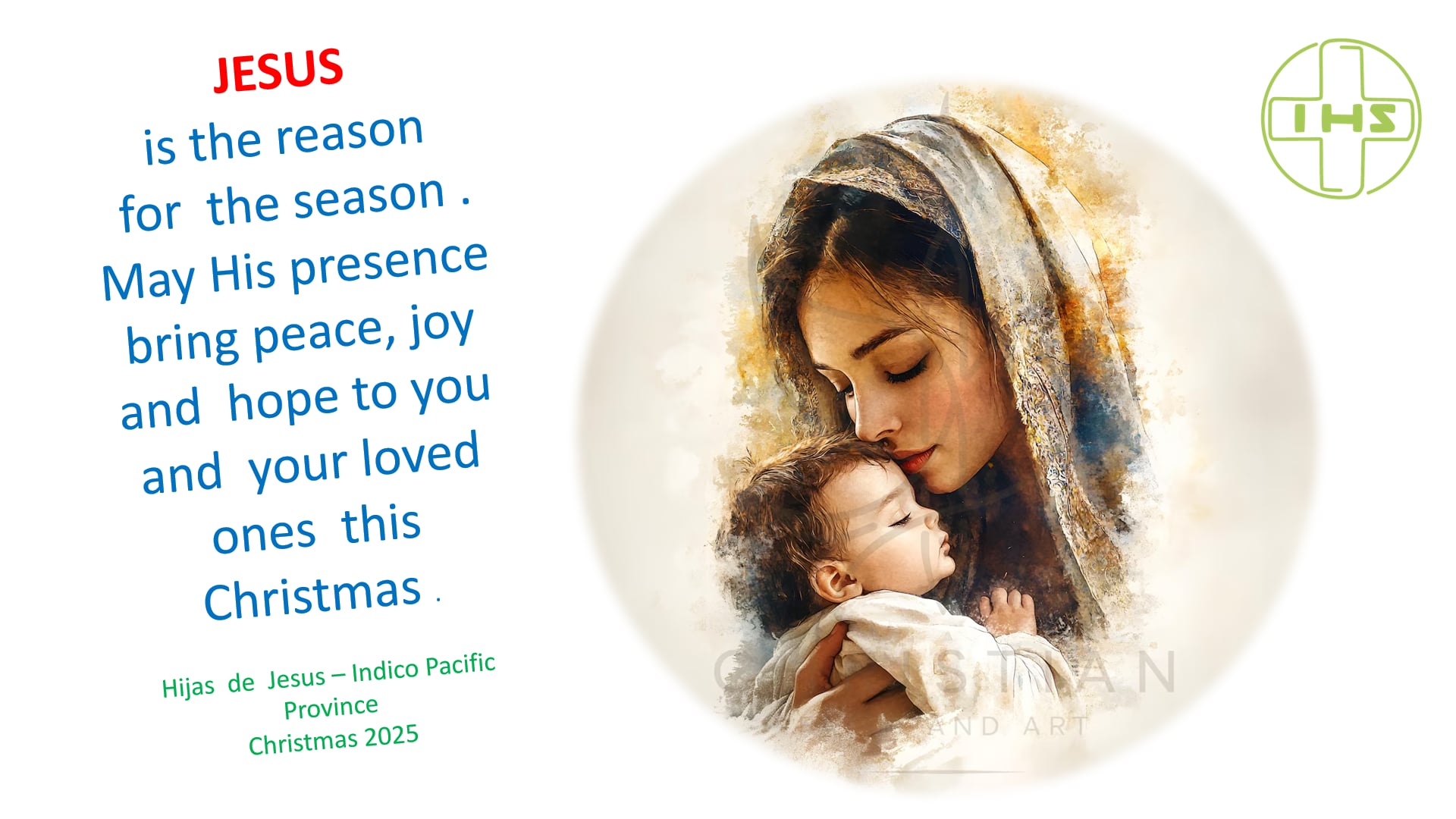 The Provincial’s Christmas Greetings