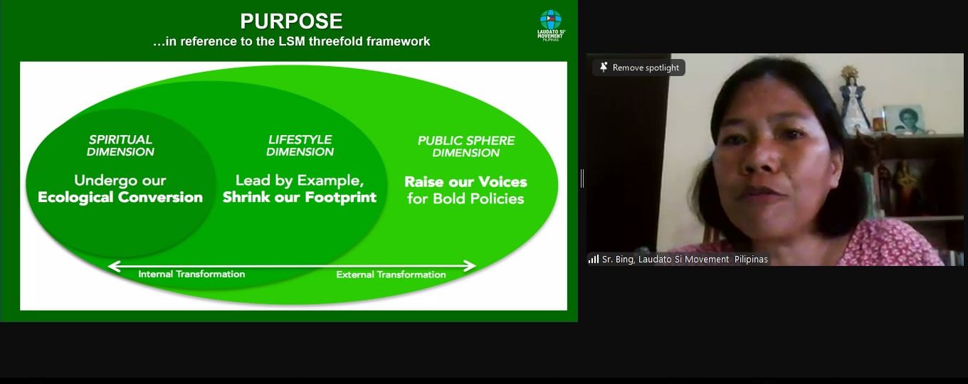 Laudato Si Webinar: Pathway Towards Taking Care of our Common Home