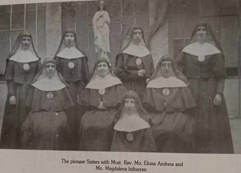 92nd YEAR: ARRIVAL OF THE FIRST HIJAS DE JESUS IN MANILA