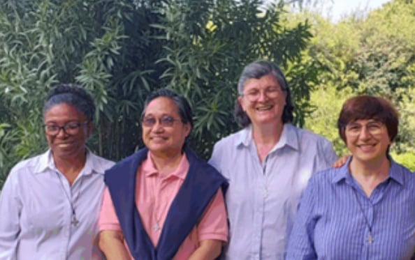 THE NEWLY ELECTED GENERAL COUNSELORS OF THE HIJAS DE JESUS