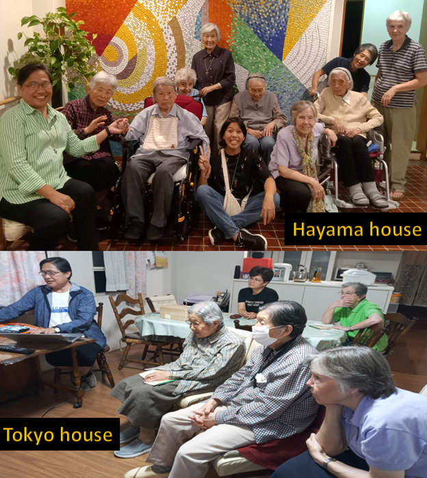 CANONICAL VISIT OF PROVINCIAL SUPERIOR IN HAYAMA-TOKYO JAPAN COMMUNITY