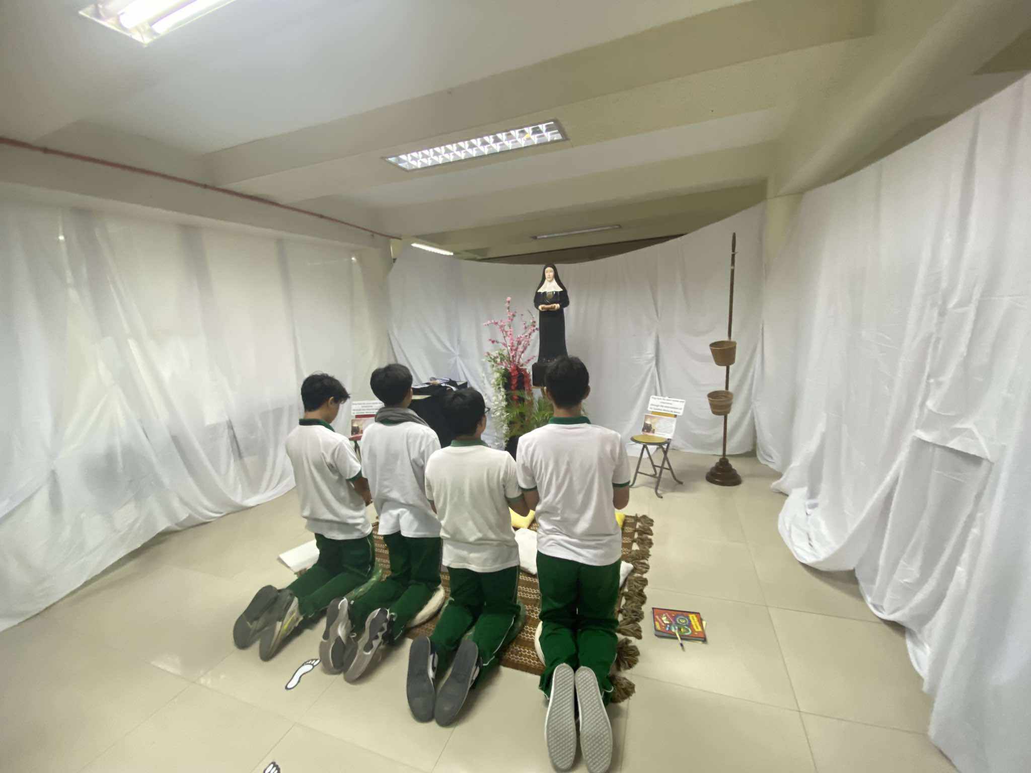 An Interactive Exhibit at Sacred Heart School-Hijas de Jesus: Treading the Path of St. Candida Maria de Jesus